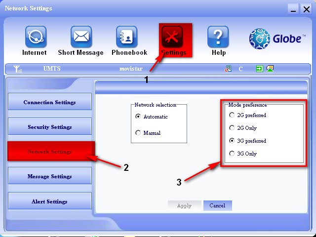 Configuracion 3G